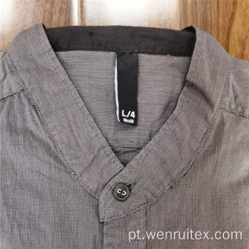 Top Material Camiseta de Algodão Vestuário Camiseta Polo Collar